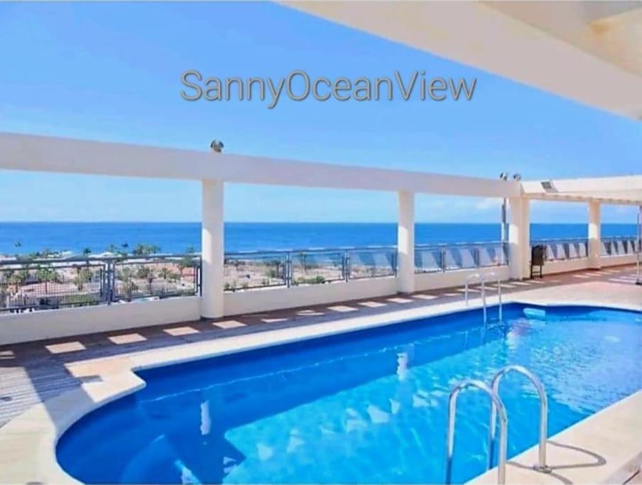 פאלם-מאר Sunny Ocean View Apartment מראה חיצוני תמונה