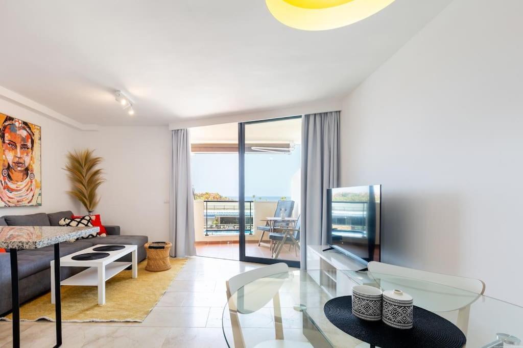 פאלם-מאר Sunny Ocean View Apartment מראה חיצוני תמונה